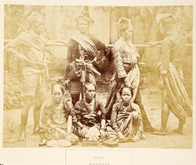 Bugis, Singapore, from The People of India, by J. Forbes Watson, published 1868 by English Photographer